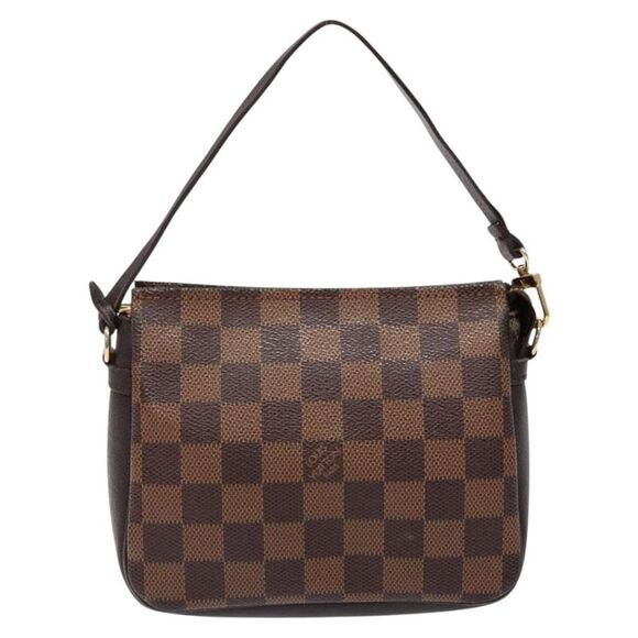 Louis Vuitton Trousse Pochette Brown Canvas Clutch Bag (Pre-Owned) - Picture 1 of 16